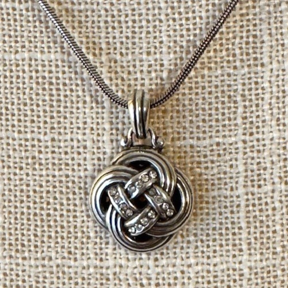 Brighton Knotted Rhinestone Necklace